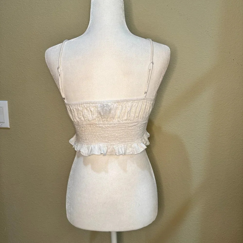 Set of 2 PRINCESS POLLY Adjustable Crop Tops with Bonus Scrunchie! - 4 - Picture 12 of 15